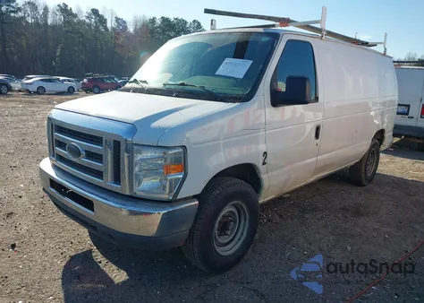 2014 Ford E-250 Commercial z USA, uszkodzony, nr VIN 1FTNE2EL3EDA70811